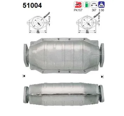 Catalytic Converter Daihatsu FEROZA Soft Top · Daihatsu FEROZA Hard Top