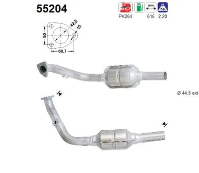 Catalytic Converter Fiat PANDA