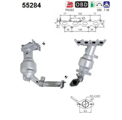 Catalytic Converter Fiat PUNTO
