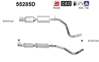 Catalytic Converter Fiat STILO