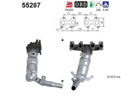 Catalytic Converter Fiat PANDA · Fiat SEICENTO / 600 · Fiat PANDA Hatchback Van