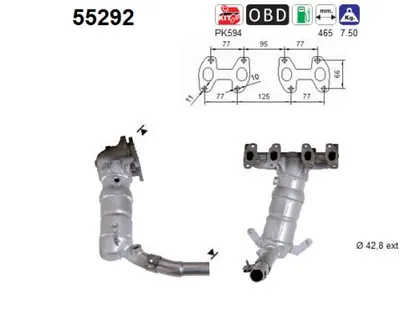 Catalytic Converter Fiat PANDA