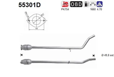Catalytic Converter Fiat IDEA