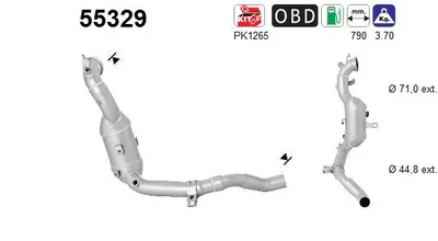 Catalytic Converter Fiat PANDA · Fiat PANDA VAN