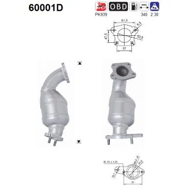 Catalytic Converter Isuzu D-MAX I