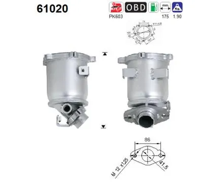 Catalytic Converter Hyundai ATOS
