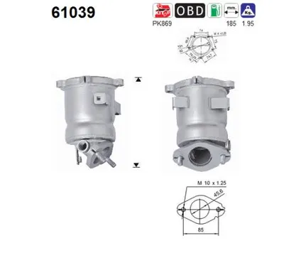 Catalytic Converter Hyundai ATOS