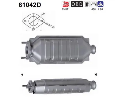 Catalytic Converter Hyundai MATRIX