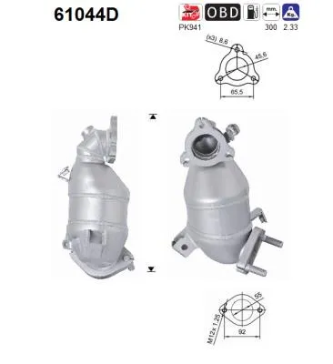 Catalytic Converter Kia RIO II · Kia RIO II Saloon · Hyundai ACCENT III