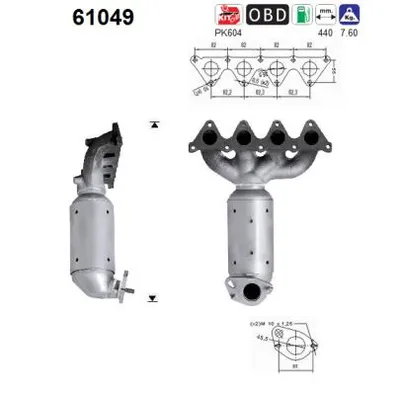 Catalytic Converter Hyundai MATRIX · Hyundai ACCENT III · Hyundai ACCENT III Saloon
