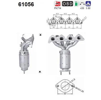 Catalytic Converter Hyundai TUCSON · Hyundai TRAJET · Kia SPORTAGE II