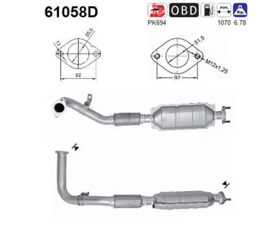 Catalytic Converter Hyundai ELANTRA III · Hyundai ELANTRA III Saloon