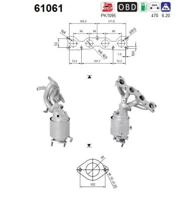 Catalytic Converter Hyundai SONATA V