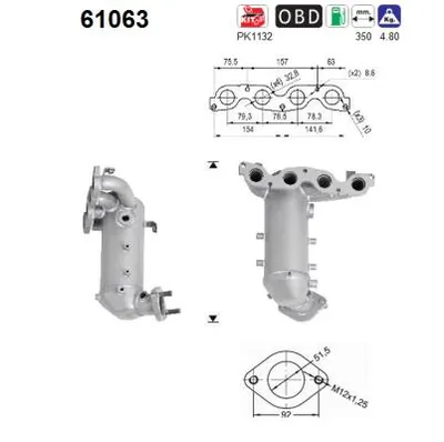 Catalytic Converter Hyundai i20 I