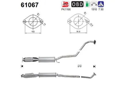 Catalytic Converter Hyundai VELOSTER