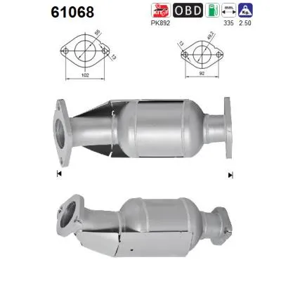 Catalytic Converter Hyundai i30 Estate · Hyundai i30