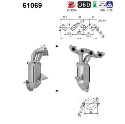 Catalytic Converter Hyundai i20 II · Hyundai i20 II Coupe · Hyundai i20 II Hatchback Van