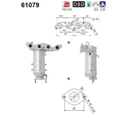 Catalytic Converter Hyundai i10 I