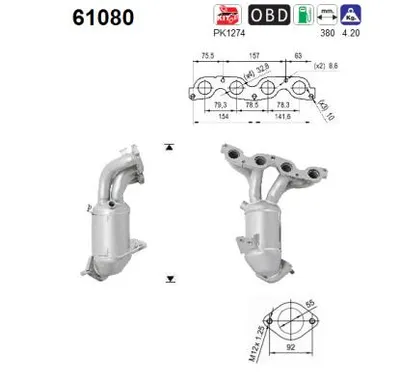 Catalytic Converter Kia CEE'D · Hyundai i30 Estate · Hyundai i30