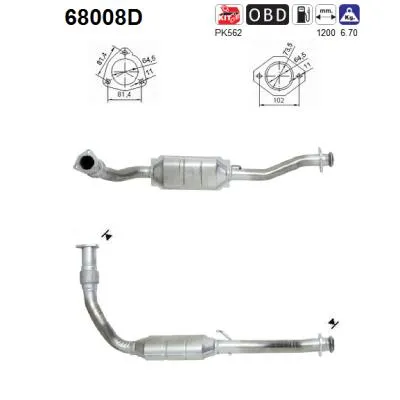 Catalytic Converter Land Rover DISCOVERY II · Land Rover DEFENDER Station Wagon · Land Rover DEFENDER Pick Up