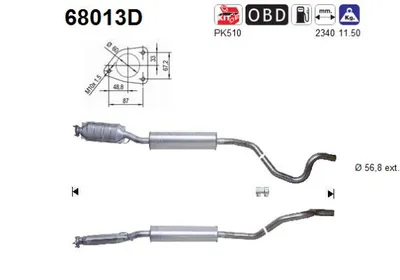 Catalytic Converter Land Rover FREELANDER I · Land Rover FREELANDER I Soft Top