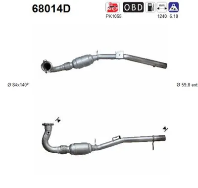 Catalytic Converter Land Rover FREELANDER 2