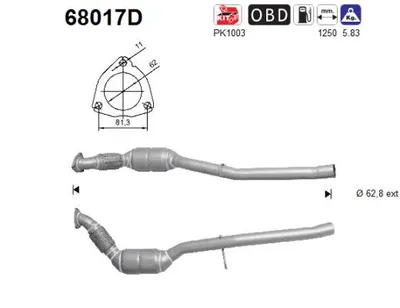 Catalytic Converter Land Rover RANGE ROVER SPORT I