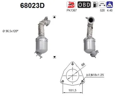 Catalytic Converter Land Rover DISCOVERY SPORT · Land Rover RANGE ROVER EVOQUE · Land Rover RANGE ROVER EVOQUE Convertible