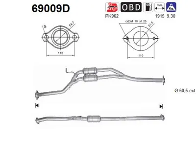 Catalytic Converter Lexus IS II