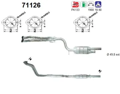 Catalytic Converter Mercedes-Benz E-CLASS · Mercedes-Benz E-CLASS T-Model · Mercedes-Benz E-CLASS Convertible