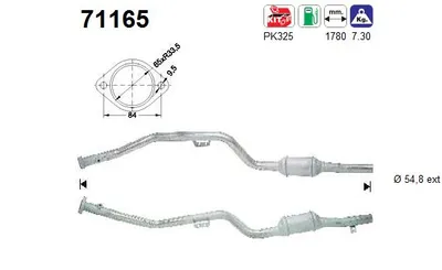 Catalytic Converter Mercedes-Benz E-CLASS · Mercedes-Benz E-CLASS T-Model