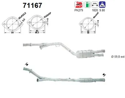 Catalytic Converter Mercedes-Benz S-CLASS · Mercedes-Benz S-CLASS Coupe