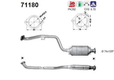 Catalytic Converter Mercedes-Benz C-CLASS · Mercedes-Benz CLK · Mercedes-Benz C-CLASS T-Model