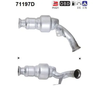 Catalytic Converter Mercedes-Benz M-CLASS