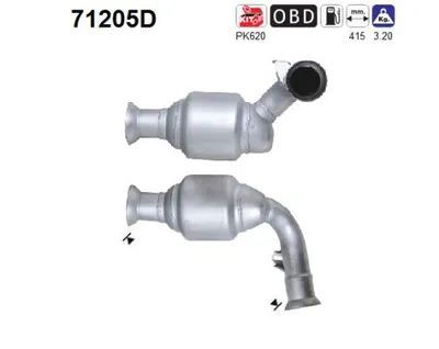 Catalytic Converter Mercedes-Benz E-CLASS · Mercedes-Benz E-CLASS T-Model