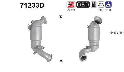 Catalytic Converter Mercedes-Benz A-CLASS · Mercedes-Benz B-CLASS Sports Tourer