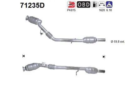 Catalytic Converter Mercedes-Benz VIANO · Mercedes-Benz VITO / MIXTO Van · Mercedes-Benz VITO Bus