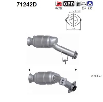 Catalytic Converter Mercedes-Benz VIANO · Mercedes-Benz VITO / MIXTO Van · Mercedes-Benz VITO Bus