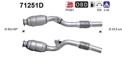 Catalytic Converter Mercedes-Benz SPRINTER 2-t Bus · Mercedes-Benz SPRINTER 3-t Bus · Mercedes-Benz SPRINTER 2-t Van