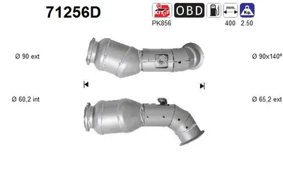Catalytic Converter Mercedes-Benz C-CLASS · Mercedes-Benz C-CLASS T-Model