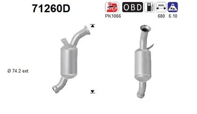 Catalytic Converter Mercedes-Benz E-CLASS · Mercedes-Benz E-CLASS T-Model