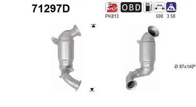 Catalytic Converter Mercedes-Benz A-CLASS · Mercedes-Benz B-CLASS Sports Tourer
