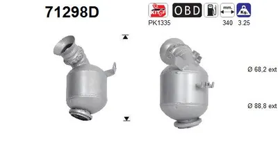 Catalytic Converter Mercedes-Benz C-CLASS · Mercedes-Benz C-CLASS T-Model · Mercedes-Benz GLC