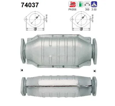 Catalytic Converter Nissan SUNNY III Traveller · Nissan PRIMERA · Nissan PRIMERA Traveller