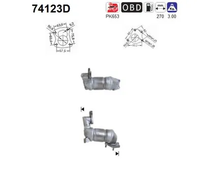 Catalytic Converter Nissan ALMERA II Hatchback · Nissan ALMERA II