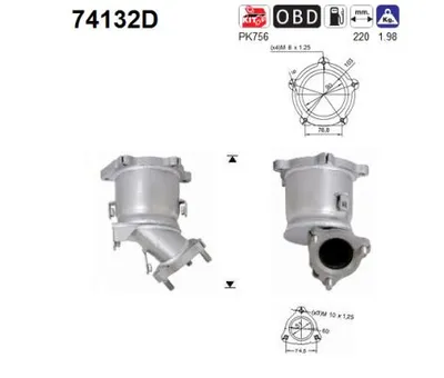 Catalytic Converter Nissan PICK UP