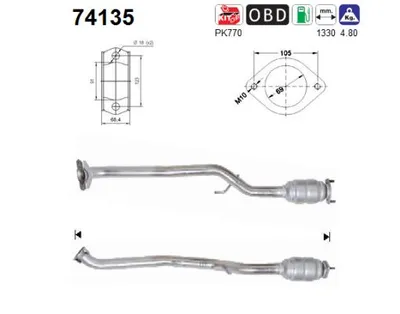 Catalytic Converter Nissan PRIMERA · Nissan PRIMERA Estate · Nissan PRIMERA Hatchback