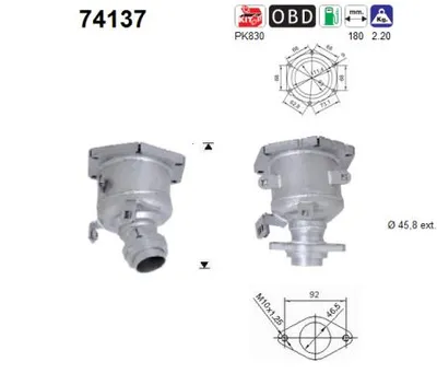 Catalytic Converter Nissan MICRA III · Nissan MICRA C+C III · Nissan NOTE