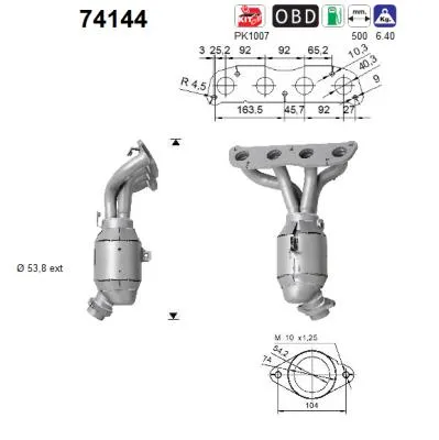 Catalytic Converter Nissan QASHQAI I · Nissan X-TRAIL II