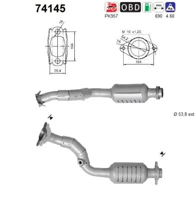Catalyst AS 74145